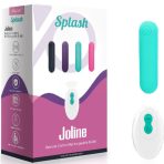 ARMONY - SPLASH JOLINE VIBRATOR BULLET SILICONE REMOTE CONTROL 10 VIBRATIONS 65 X 15 CM GREEN - imagine 5