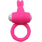ARMONY - MS BUNNY VIBRATOR RING SILICONE PINK - imagine 5
