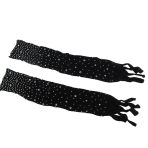 SUBBLIME - 952174 FISHNET BODYSTOCKING WITH GLOVES AND DIAMONDS BLACK ONE SIZE - imagine 5