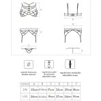 LIVCO CORSETTI FASHION - SOLEDAD LC 20217 SUJETADOR + PANTY + LIGUERO S/M - imagine 4