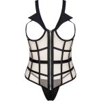 LIVCO CORSETTI FASHION - LAURA LC 20215 CORSET + TANGA S/M - imagine 3