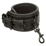 CALEXOTICS - NOCTURNAL LEATHER WRIST CUFFS ADJUSTABLE BLACK - imagine 3