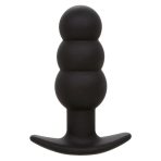 CALEXOTICS - ROCK BOTTOM BEADED ANAL PLUG 10 VIBRATIONS SILICONE BLACK - imagine 3