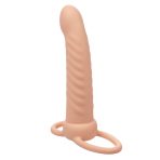 CALEXOTICS - MAXX RIBBED DUAL PENETRATOR 10 VIBRATIONS FLESH - imagine 4