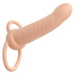 CALEXOTICS - MAXX RIBBED DUAL PENETRATOR 10 VIBRATIONS FLESH - imagine 2