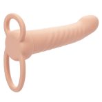 CALEXOTICS - MAXX RIBBED DUAL PENETRATOR 10 VIBRATIONS FLESH - imagine 3