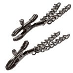 CALEXOTICS - EUPHORIA CHAIN NIPPLE CLAMPS 14.5 CM - imagine 3
