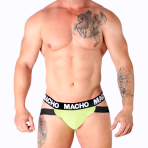 MACHO - MX28FA JOCK VERDE FLUOR S - imagine 5