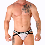MACHO - MX26X1 JOCK REJILLA BLANCO S - imagine 5