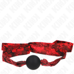 KINK - SCANDAL SILICONE BALL 4.5 CM GAG MODEL 2 146 x 4 CM - imagine 4