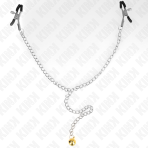 KINK - CHAIN NIPPLE CLAMPS WITH BELL 30 CM - imagine 4
