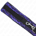 KINK - SHORT VELVET LACE NECKLACE WITH BELT 105 CM WITH NYLON TRIM 44 X 5.5 CM - imagine 5