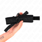 KINK - BASIC MODEL COLLAR WITH LEASH 77 CM MODEL 5 AJUSTABLE 34-54 CM X 5 CM - imagine 5