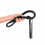KINK - LONG WHIP WITH BEADS 110 CM - imagine 3
