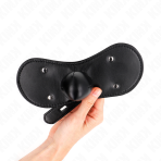 KINK - BALL GAG MOUTH MASK WITH LOCK ADJUSTABLE 42-60 CM - imagine 3