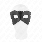 KINK - BUTTERFLY SHAPED LEATHERETTE MASK 20 x 9 CM - imagine 2