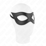 KINK - LEATHERETTE MASK MODEL 2 23 x 7.5 CM - imagine 3