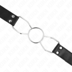 KINK - SPIDER MOUTH GAG 60 X 3 CM SIZE M 4.5 CM - imagine 4