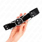 KINK - SPIDER MOUTH GAG 60 X 3 CM SIZE M 4.5 CM - imagine 3