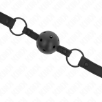KINK - NEOPRENE BALL 4.5 CM GAG 63.5 X 2 CM ADJUSTABLE 41 X 59 CM - imagine 4