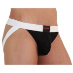 BURN - 004 JOCK BRILLANTE NEGRO / BLANCO S - imagine 2