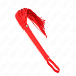 KINK - WHIP WITH RED TEXTURED HANDLE 48.5 CM - imagine 2