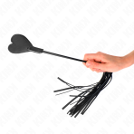 KINK - RANGE WHIP WITH HEART PANDEL 35 CM - imagine 3