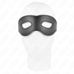 KINK - LEATHERETTE MASK MODEL 1 30 x 7 CM - imagine 2