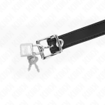 KINK - MODEL 1 SILICONE BALL 4 CM GAG WITH LOCK 60 x 2 CM - imagine 4