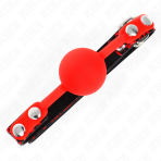KINK - SILICONE BALL 4 CM GAG MODEL 2 60 x 2 CM - imagine 3