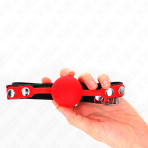 KINK - SILICONE BALL 4 CM GAG MODEL 2 60 x 2 CM - imagine 5