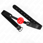KINK - SOFT TPE BALL 4 CM GAG MODEL 1 66 x 2.5 CM ADJUSTABLE 41-61 CM - imagine 2