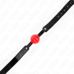 KINK - SOFT TPE BALL 4 CM GAG MODEL 1 66 x 2.5 CM ADJUSTABLE 41-61 CM - imagine 3