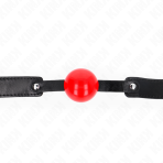 KINK - SOFT TPE BALL 4 CM GAG MODEL 1 66 x 2.5 CM ADJUSTABLE 41-61 CM - imagine 4