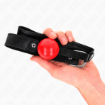 KINK - SOFT TPE BALL 4 CM GAG MODEL 1 66 x 2.5 CM ADJUSTABLE 41-61 CM - imagine 5