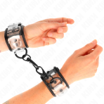 KINK - CLEAR WRIST CUFFS ADJUSTABLE 18-30 CM X 5.5 CM - imagine 4