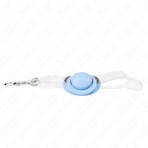 KINK - LIGHT BLUE PACIFIER SHAPED GAG 5.5 x 4 CM ADJUSTABLE 43-60 CM - imagine 3