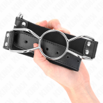 KINK - SPIDER MOUTH GAG 60 X 3 CM SIZE L 5 CM - imagine 4