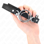 KINK - GAG WITH MULTIPLE O-RINGS 5 CM BLACK 63 X 2.5 CM - imagine 4