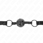 KINK - DIAMOND PATTERN BALL 4.5 CM GAG MODEL 3 64.5 CM ADJUSTABLE 42-60 CM - imagine 3