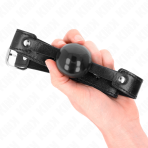 KINK - SOFT TPE BALL 4 CM GAG MODEL 2 65 x 2.5 CM - imagine 4