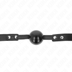 KINK - SOFT TPE BALL 4 CM GAG MODEL 3 60 x 2 CM ADJUSTABLE 37-52 CM - imagine 3