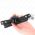 KINK - SOFT TPE BALL 4 CM GAG MODEL 3 60 x 2 CM ADJUSTABLE 37-52 CM - imagine 4