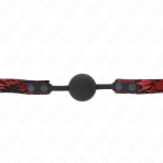 KINK - SCANDAL SILICONE BALL 4 CM GAG MODEL 1 65 x 2 CM - imagine 3
