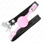 KINK - LUMINOUS SILICONE BALL 4 CM GAG 60 x 2 CM - imagine 2