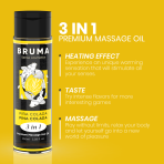 BRUMA - PREMIUM MASSAGE HOT OIL PINA COLADA 3 IN 1 - 100 ML - imagine 4