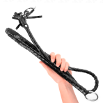 KINK - LONG SHINY PVC WHIP 138 CM - imagine 2