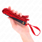 KINK - RED SUEDE MINI WHIP 30 CM - imagine 2