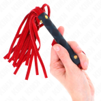 KINK - RED SUEDE MINI WHIP 30 CM - imagine 3
