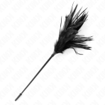 KINK - MULTIPLE BLACK TICKLE FEATHERS 45 CM - imagine 3